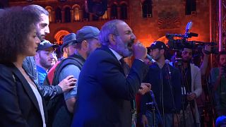 Battle lines drawn as Armenian opposition defies parliament and calls for transport blockade of country