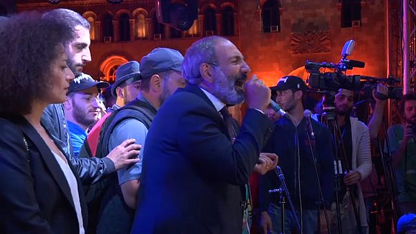 Battle lines drawn as Armenian opposition defies parliament and calls for transport blockade of country Battle lines drawn as Armenian opposition defies parliament and calls for transport blockade of country