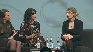 Chelsea Manning spricht auf Internetkonferenz in Berlin