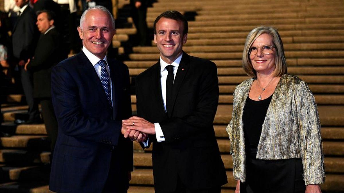 Macron's faux pas after calling Australian leader's wife 'delicious'
