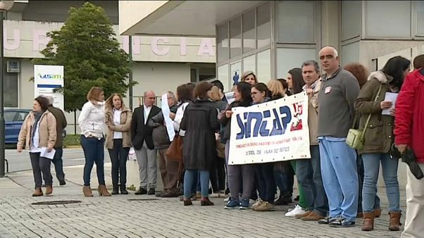 Huelga masiva en la sanidad pública de Portugal Huelga masiva en la sanidad pública de Portugal