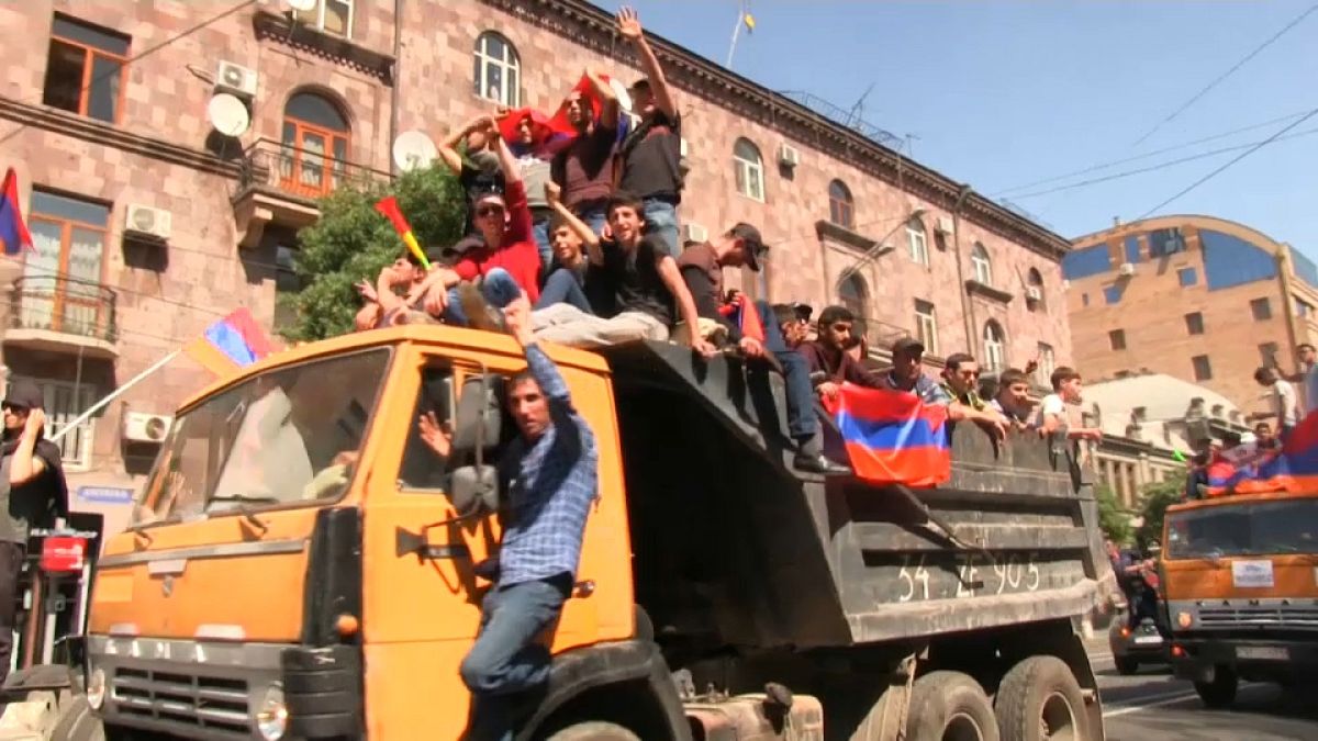 Armenia street protests
