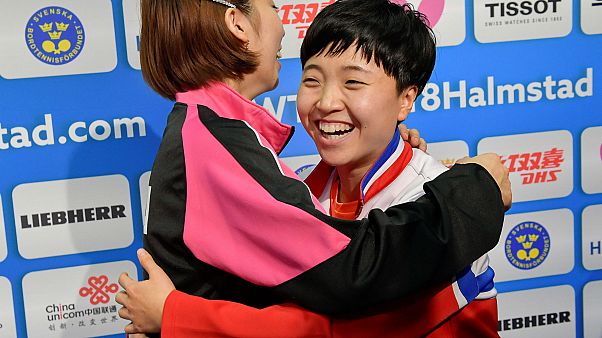 Pingpongban sem küzd egymással a két Korea Pingpongban sem küzd egymással a két Korea