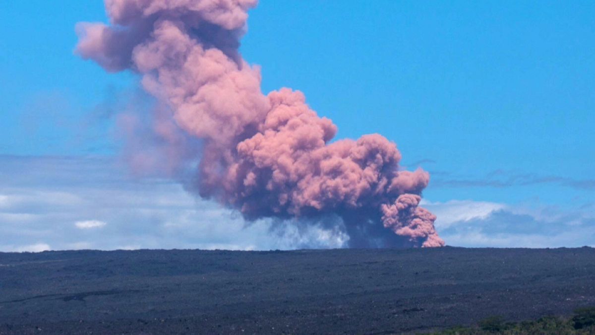 Havai Adasında yanardağ paniği