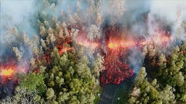 Hawaï : l'éruption du Kilauea provoque la fuite de milliers de personnes Hawaï : l'éruption du Kilauea provoque la fuite de milliers de personnes