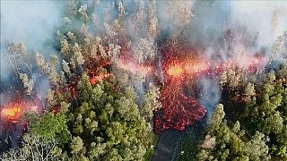 Miles de hawaianos huyen de la furia del volcán Kilauea