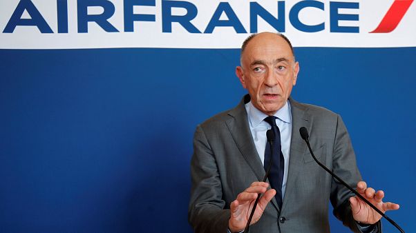 Der Konzernchef von Air France-KLM Jean-Marc Janaillac in Paris Der Konzernchef von Air France-KLM Jean-Marc Janaillac in Paris