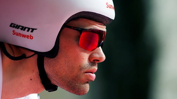 Tom Dumoulin, primer líder del Giro de Italia Tom Dumoulin, primer líder del Giro de Italia