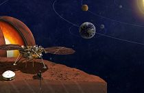 Am 26. November 2018 soll "InSight" auf dem Mars landen.