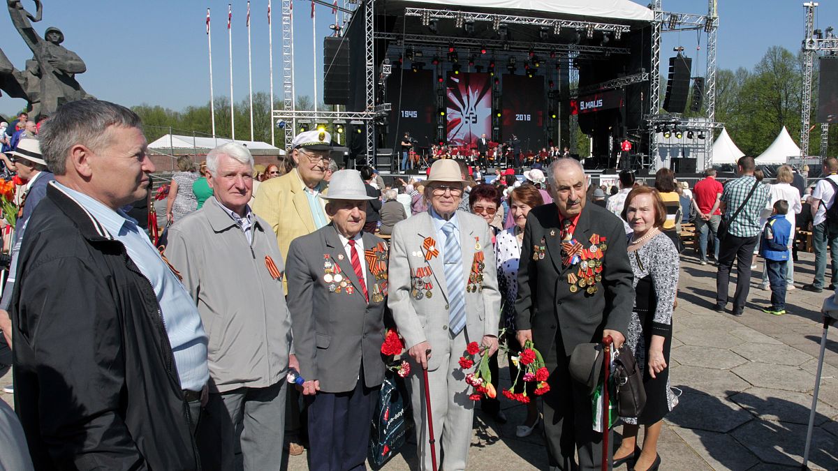 May 9 celebration in Latvia