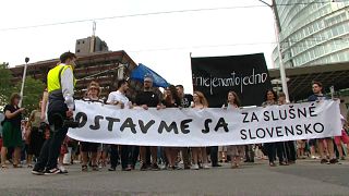 Братислава: за Куцяка и свободу СМИ