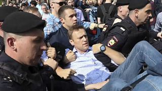 Navalny e mais de mil opositores de Putin detidos na Rússia