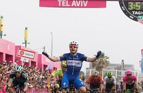 İtalya Bisiklet Turu'nun 2.etabını Viviani kazandı 