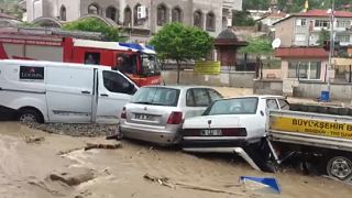 Внезапное наводнение в Анкаре