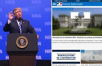 Francia indignada con Donald Trump