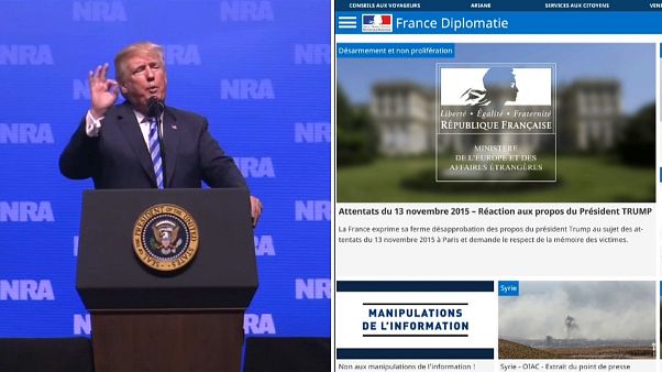 Francia indignada con Donald Trump Francia indignada con Donald Trump