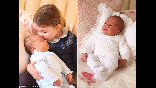 Britain’s royals release first official pictures of Prince Louis Britain’s royals release first official pictures of Prince Louis