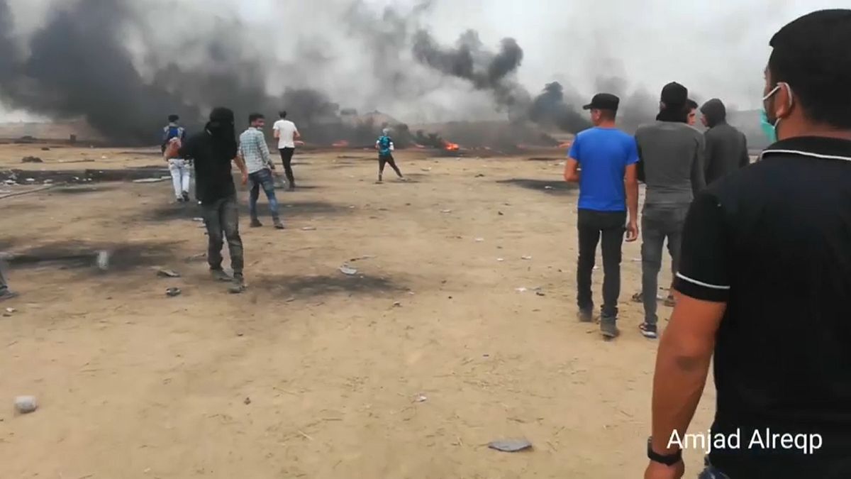 Gazze'de patlama: 6 Filistinli hayatını kaybetti