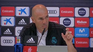 Conferência de imprensa de Zinedine Zidane antes do jogo com o Barcelona