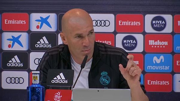 Conferência de imprensa de Zinedine Zidane antes do jogo com o Barcelona Conferência de imprensa de Zinedine Zidane antes do jogo com o Barcelona