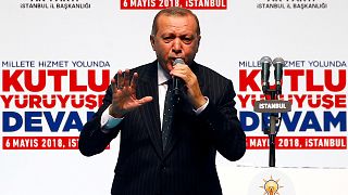 Erdogan pursues EU accession at manifesto unveiling