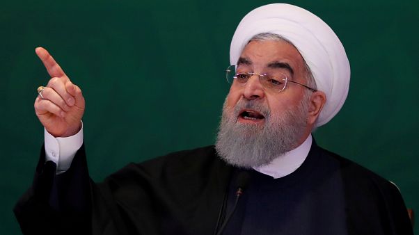 Ruhani: ABD nükleer anlaşmayı iptal ederse 'tarihi pişmanlık' yaşar Ruhani: ABD nükleer anlaşmayı iptal ederse 'tarihi pişmanlık' yaşar