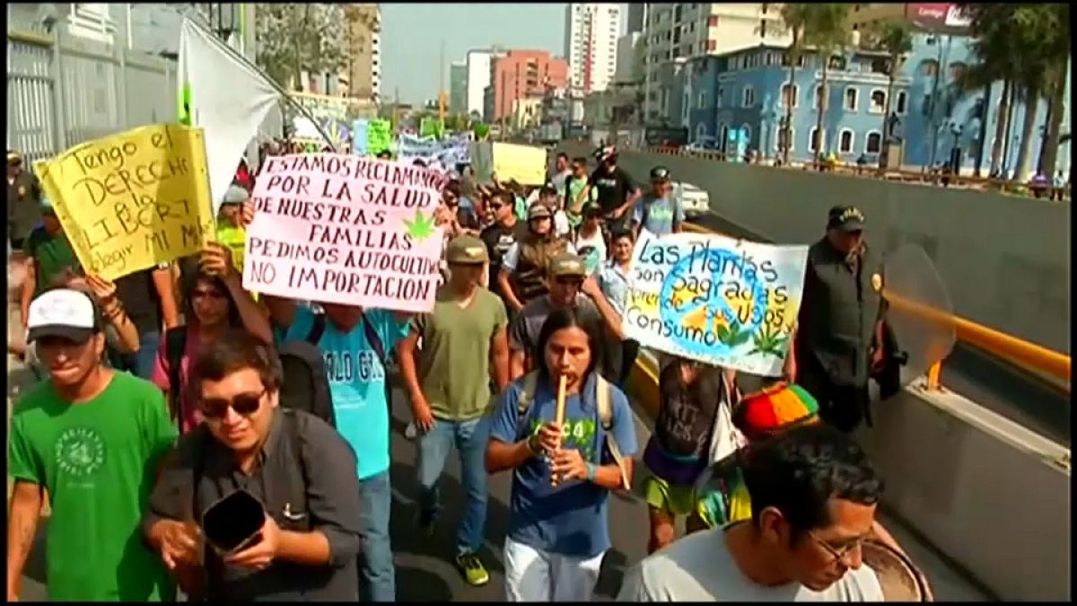 Les "Marches de la marijuana" en Argentine et au Pérou