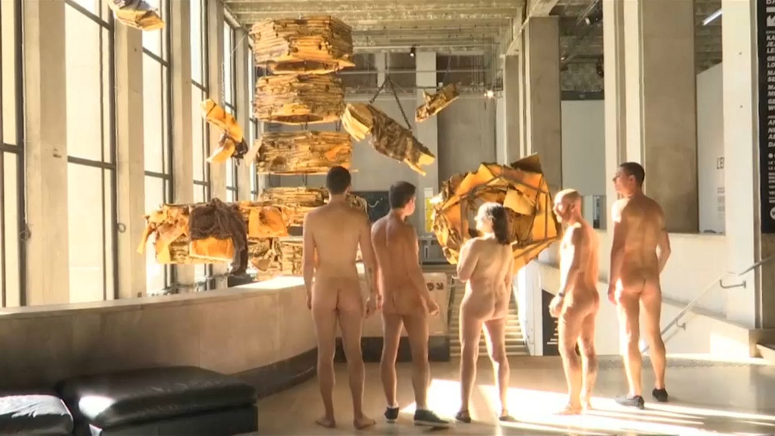 nudist russian boy  Paris museum opens its doors to nudists | Euronews