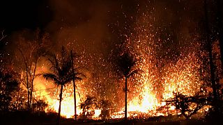 A közelében lakókat fenyegeti a Kilauea vulkán