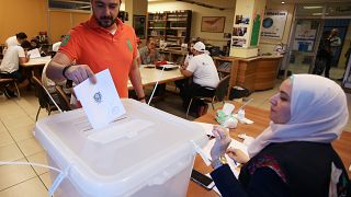 Turnout down in Lebanese poll