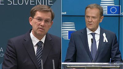 Tusk: "El éxito de Eslovenia es bueno para la UE"