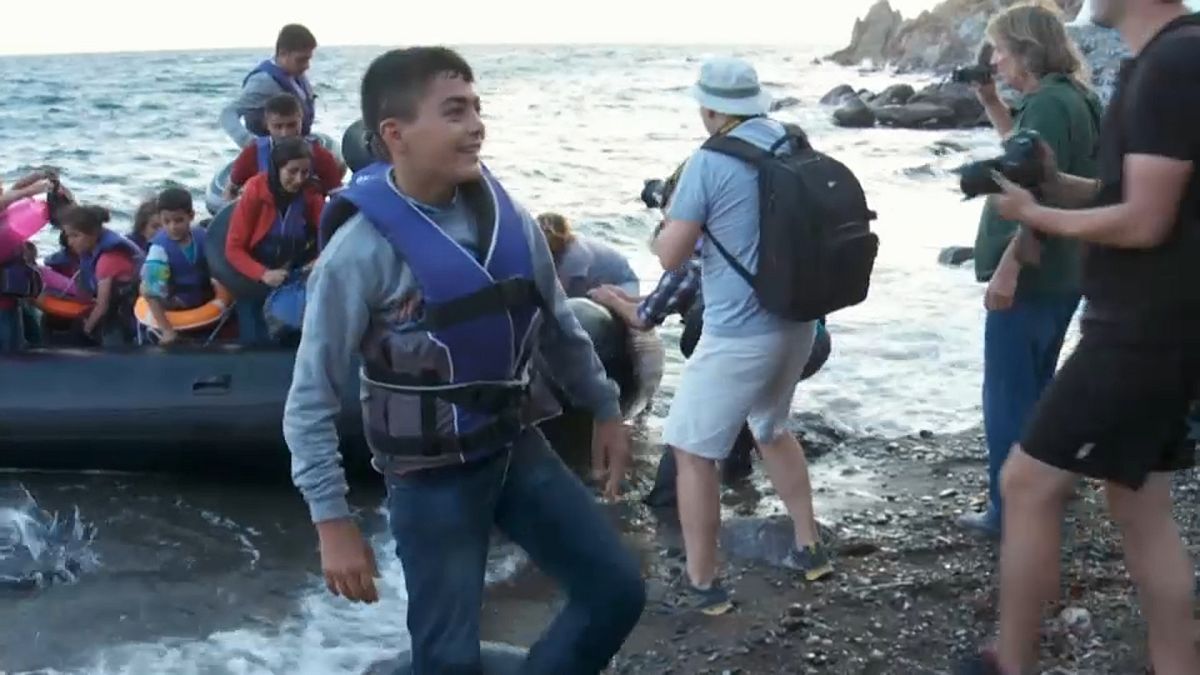 Lesbos is a popular EU entry point for migrants