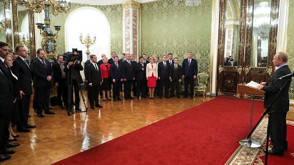 Putin aboga por "una Rusia para todos" en su discurso de investidura Putin aboga por "una Rusia para todos" en su discurso de investidura