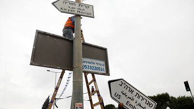 Jérusalem : les panneaux de la discorde