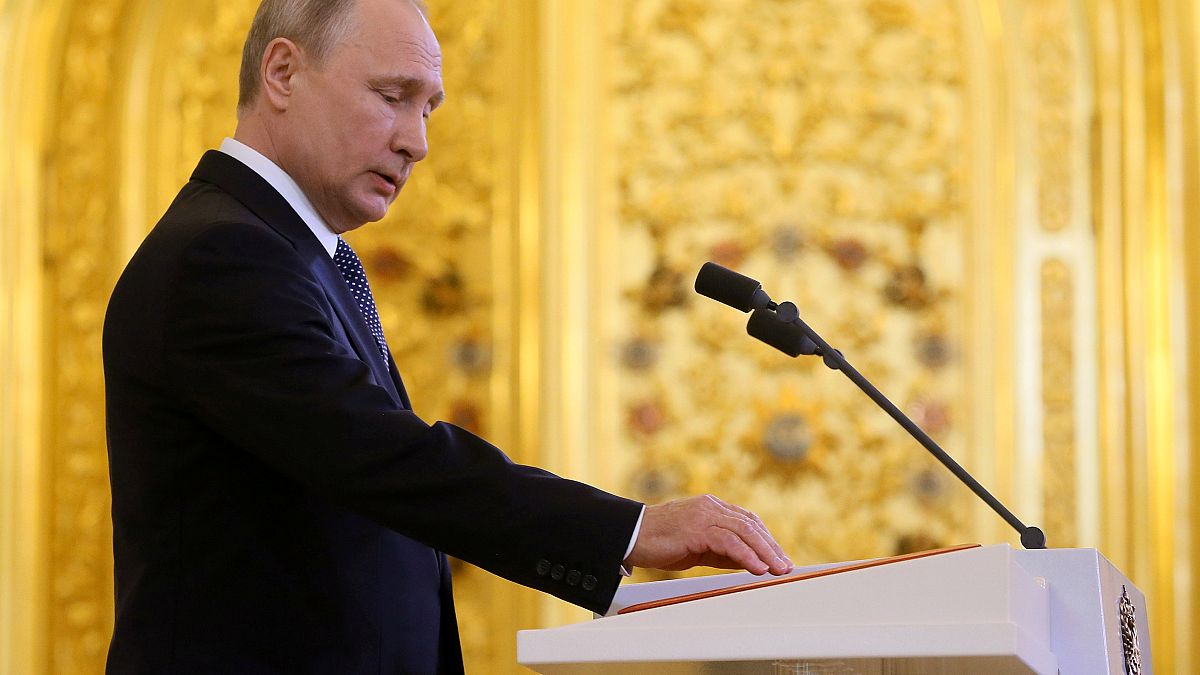 Церемония инаугурации Путина