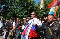 "Ночные волки" заехали в Прагу