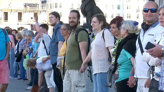 Hungary protest 