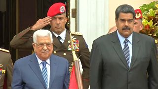 Abás recaba apoyos para los palestinos en Venezuela