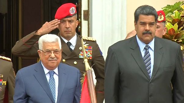 Abás recaba apoyos para los palestinos en Venezuela Abás recaba apoyos para los palestinos en Venezuela