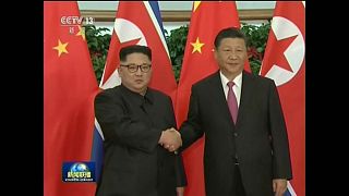 دومین دیدار رسمی رهبر کره شمالی و رئیس جمهوری چین