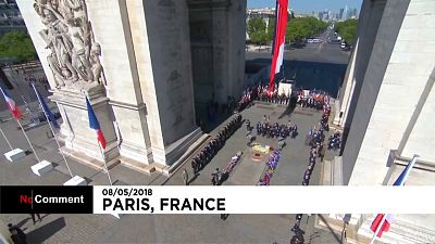 France celebrates Victory in Europe Day on May 8