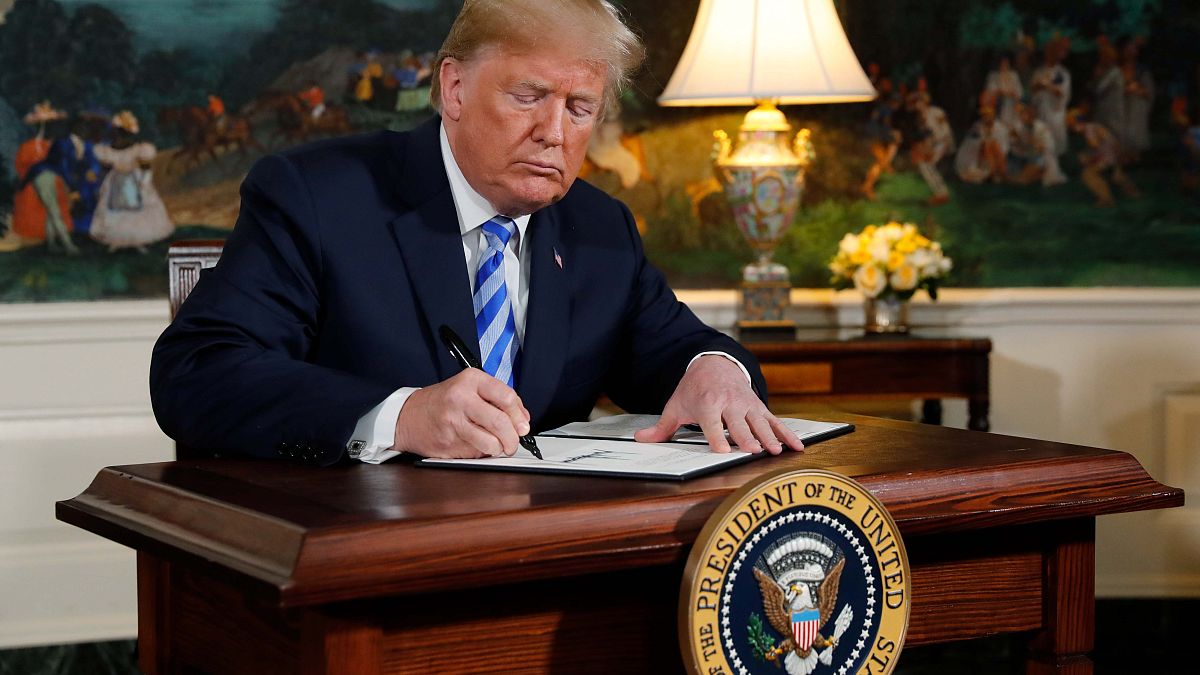 Donald Trump cumple su promesa de campaña y saca a EEUU del Acuerdo Nuclear con Irán