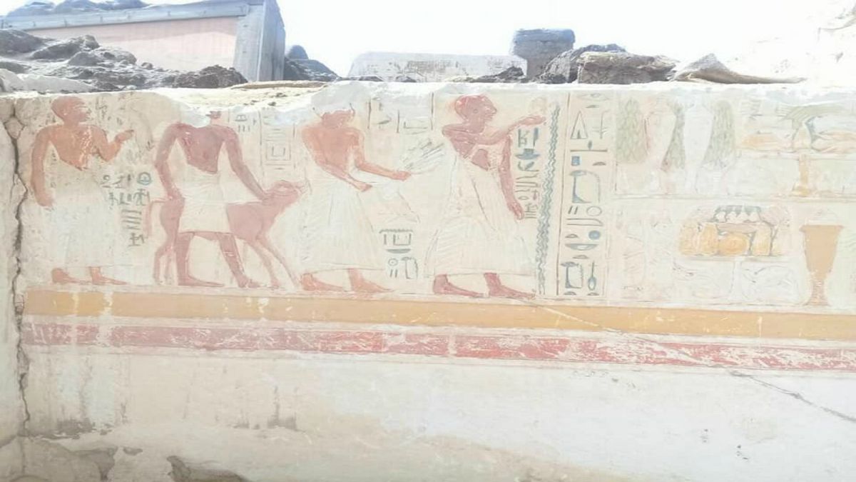 علماء أثار مصريون يعثرون على قبر كبير قادة جيش رمسيس الثاني