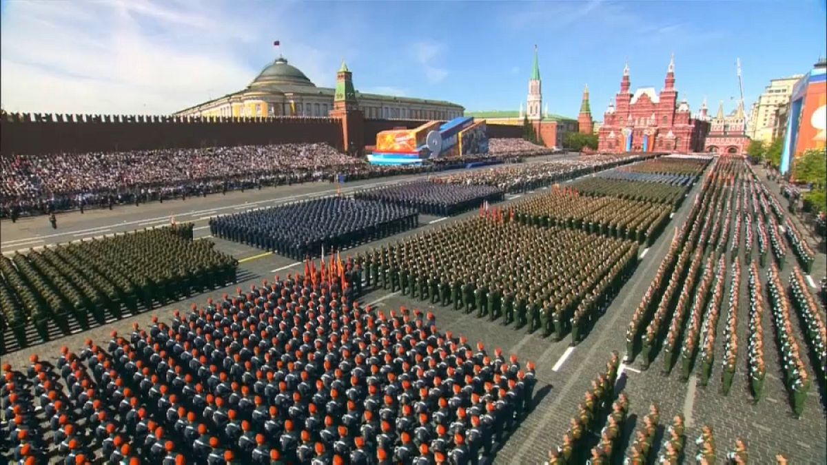 جانب من الاستعراض العسري.. 13 ألف جندي شارك في الاحتفال