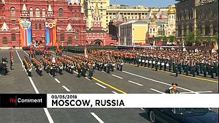 شاهد: روسيا تحتفل بعيد النصر بعرض عسكري ضخم
