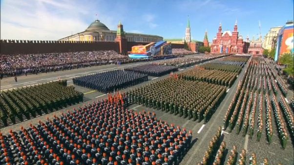 La Russia festeggia la vittoria del 9 maggio 1945 La Russia festeggia la vittoria del 9 maggio 1945