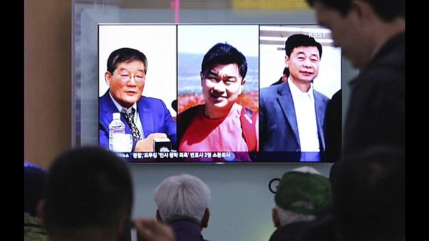 Vor Gipfel: Nordkorea gibt US-Außenminister drei Häftlinge mit Vor Gipfel: Nordkorea gibt US-Außenminister drei Häftlinge mit