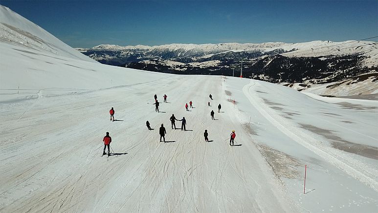 Skispaß am Kleinen Kaukasus