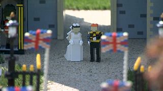 Ο γάμος του Χάρι και της Μέγκαν με Lego