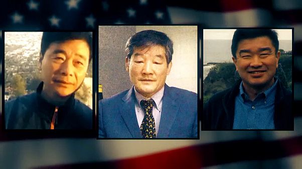 The three men released from North Korea detention The three men released from North Korea detention